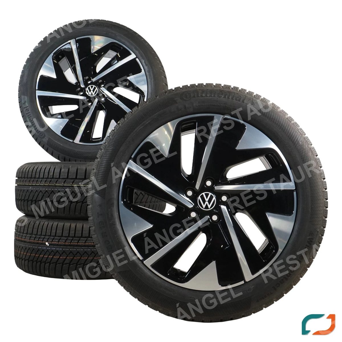 VW ID.7 19" - Ruedas completas de invierno originales