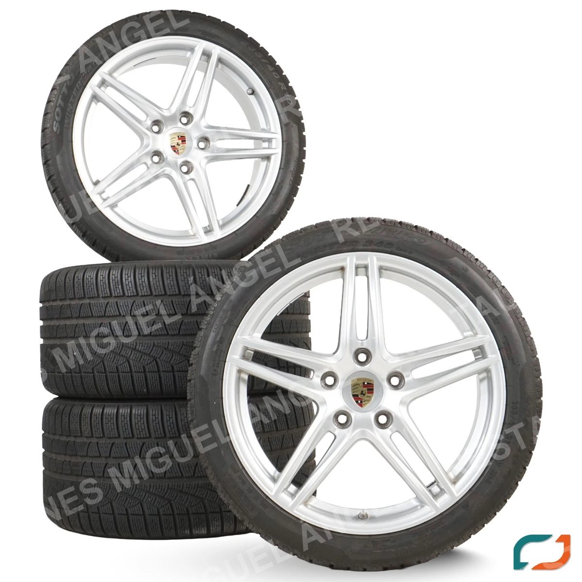 Porsche 991 II Carrera C2 19" - Ruedas completas de invierno