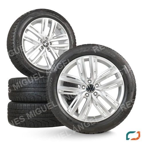 VW Tiguan II/Allspace 5NA 19" - Ruedas completas de invierno originales