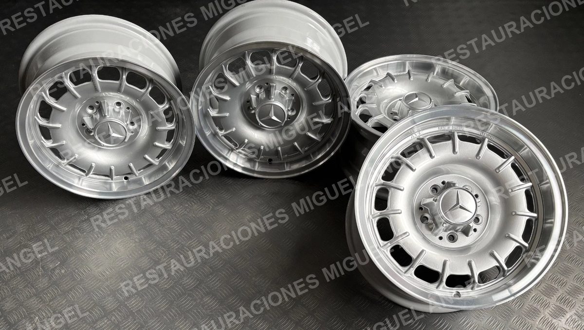 Mercedes 107 W116 W123 W124 W126 W201 15" - Llantas originales