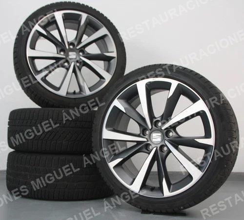 Seat Leon 5FA 18" - Ruedas completas de invierno originales