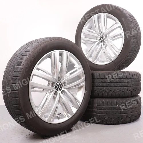 VW Tiguan II Allspace 19" - Ruedas completas de invierno originales